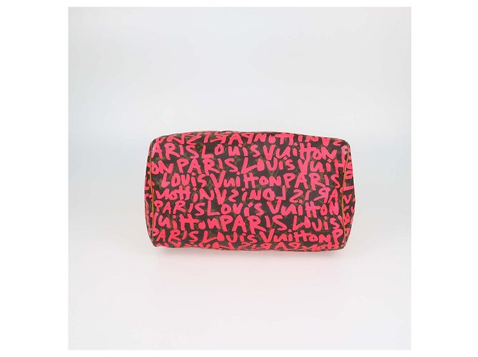 Autre Marque Louis Vuitton x Stephen Sprouse Graffiti Monogram Canvas Speedy 30 Tasche - Ansicht 4