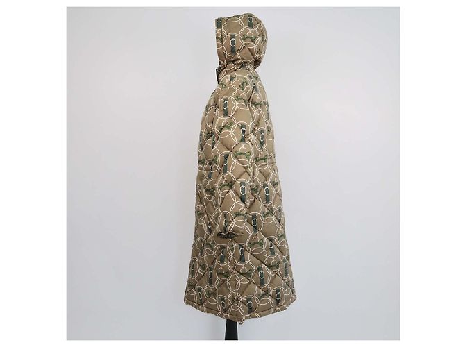 Hermès Abrigo de plumón reversible La Promenade du Matin Remix en poliéster Vert Gobi Hermes - vista 2
