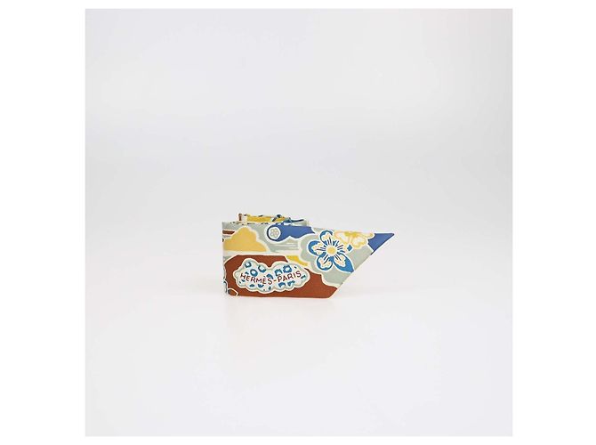 Hermès Hermes Multicolor Silk Bingata Twilly Scarf - view 2