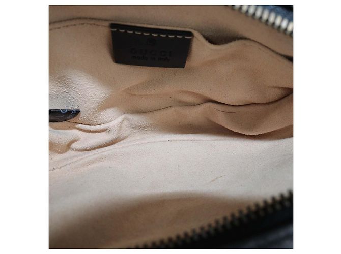 Borsetta cintura Mini GG Marmont in pelle matelassé nera Gucci - vista 6