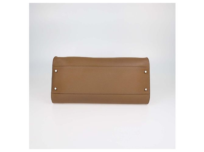 Borsa tote Margaux E/W in pelle marrone The Row - vista 4