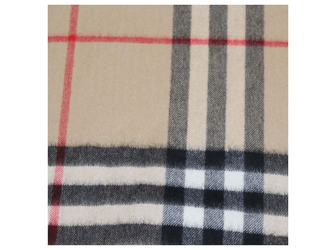 Sciarpa Burberry Archive Beige in lana Giant Check - vista 2