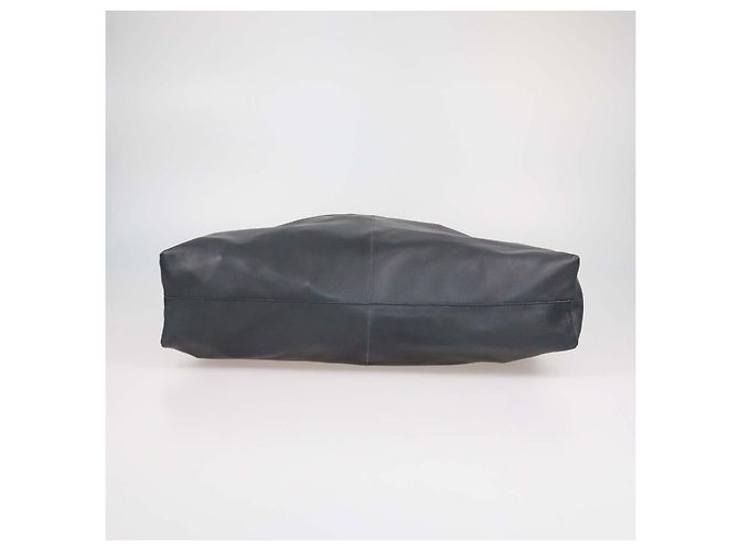 The Row Borsa New Bindle Bag in pelle grigio scuro - vista 5