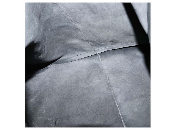 The Row Borsa New Bindle Bag in pelle grigio scuro - vista 7
