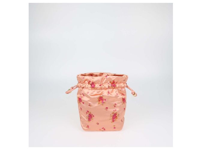 Ganni Shrimp Orange Polyester-Tasche - Ansicht 3