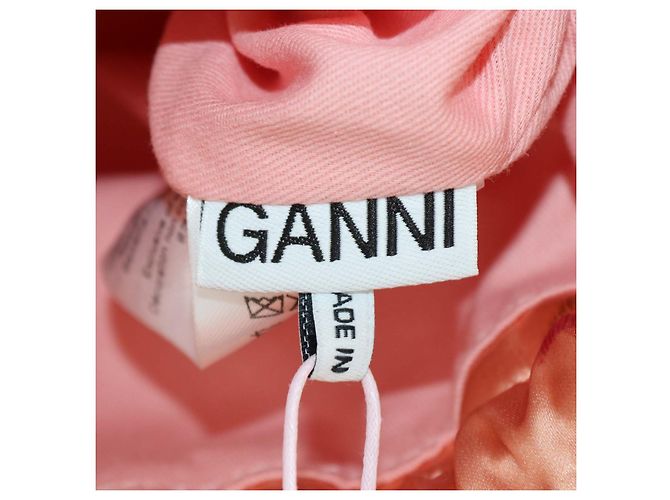 Ganni Shrimp Orange Polyester-Tasche - Ansicht 6