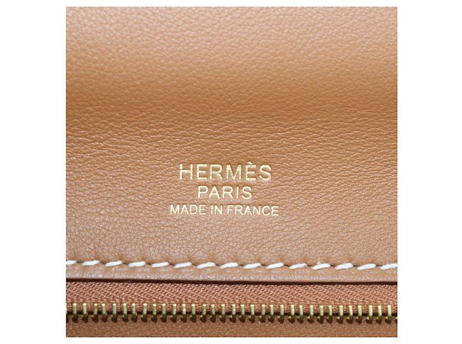 Hermès Borsa Hermes 24/24 29 in pelle Togo e Swift Gold con Twilly - vista 6