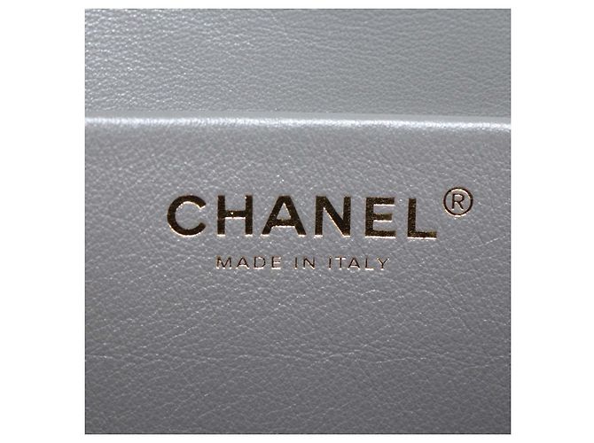 Bolsa Chanel Souplissimo Maxi Flap em camurça matelassê cinza - vista 5