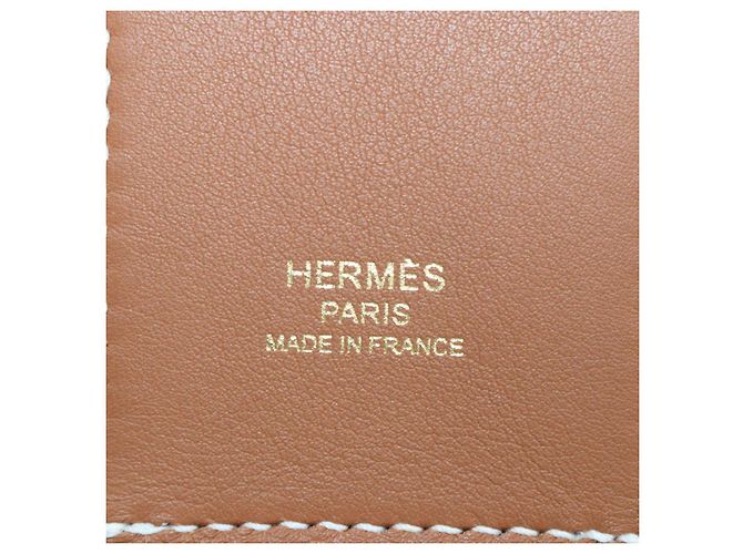 Hermès Tracolla per borsa Kelly Pocket in pelle Epsom e Swift Gold Hermes - vista 5