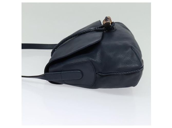 Gucci Hip Bamboo Flap Leather Medium - Ansicht 3