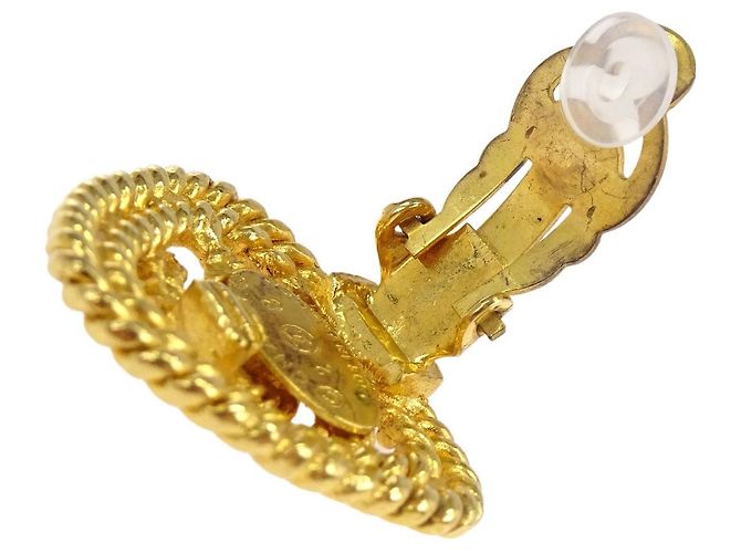 Chanel CC Clip-On Metal con Esmalte - vista 4