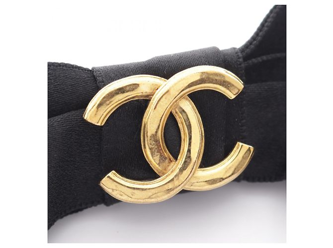 Timeless Chanel Vintage Coco Mark Haarschleife Haarspange - Ansicht 5