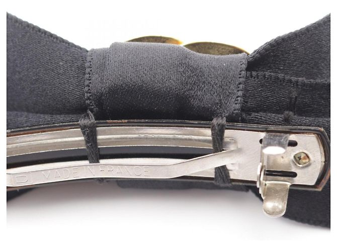 Timeless Chanel Vintage Coco Mark Haarschleife Haarspange - Ansicht 7