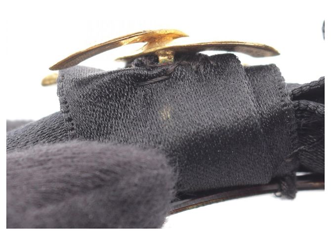 Timeless Chanel Vintage Coco Mark Haarschleife Haarspange - Ansicht 8
