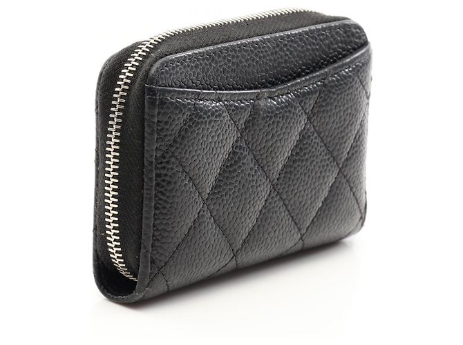 Portamonete con zip Chanel Classic - vista 2