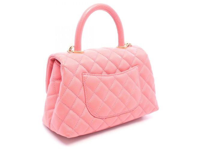 Chanel Coco Handle Flap Matelassé 2-Way Handtasche - Ansicht 2