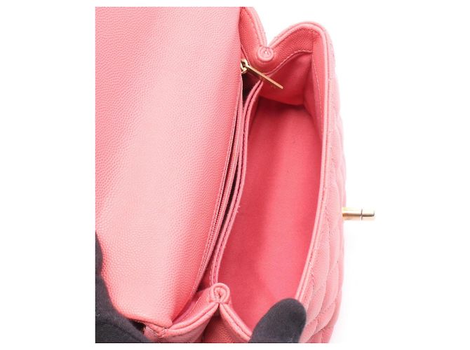 Chanel Coco Handle Flap Matelassé 2-Way Handtasche - Ansicht 3