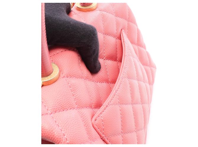 Chanel Coco Handle Flap Matelassé 2-Way Handtasche - Ansicht 6