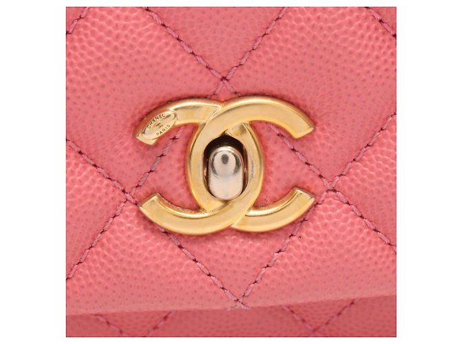 Chanel Coco Handle Flap Matelassé 2-Way Handtasche - Ansicht 7
