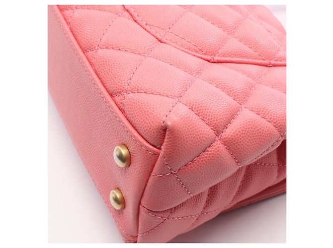 Chanel Coco Handle Flap Matelassé 2-Way Handtasche - Ansicht 9