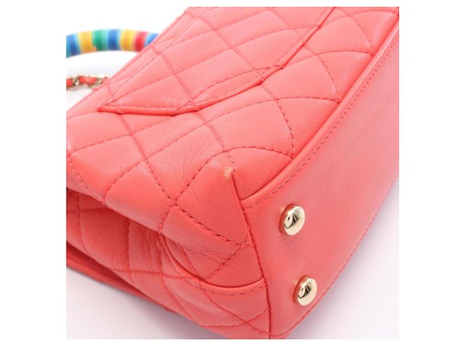 Bolso de mano 2-way Chanel Coco Handle XXS Top - vista 7