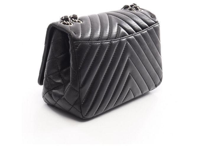 Borsa a tracolla Chanel Chevron V-Stitch - vista 2
