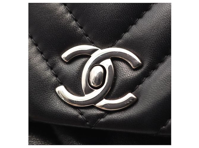 Borsa a tracolla Chanel Chevron V-Stitch - vista 9