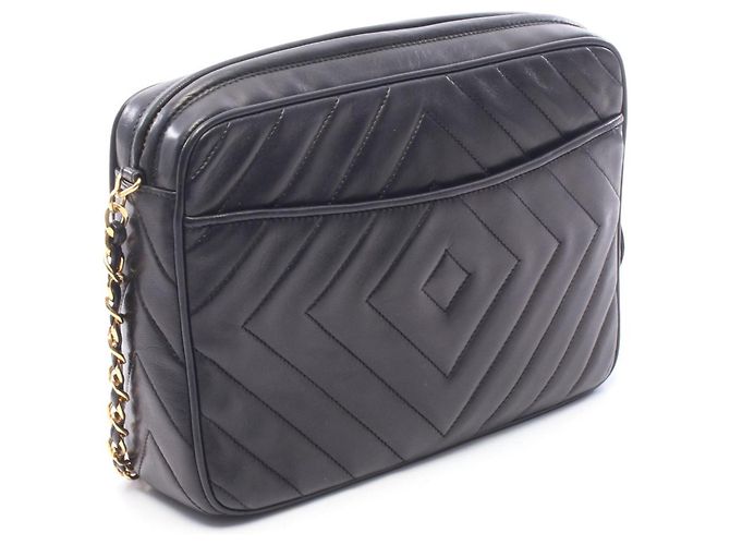 Timeless Chanel Diamond Stitch Coco Mark Schultertasche mit Quaste - Ansicht 2