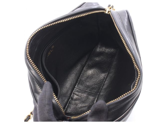 Timeless Chanel Diamond Stitch Coco Mark Schultertasche mit Quaste - Ansicht 3