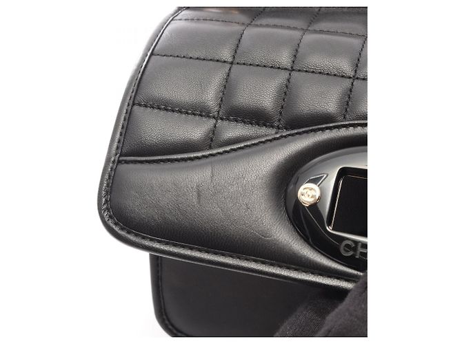 Borsa a tracolla Chanel Chocolate Bar 2.55 - vista 6