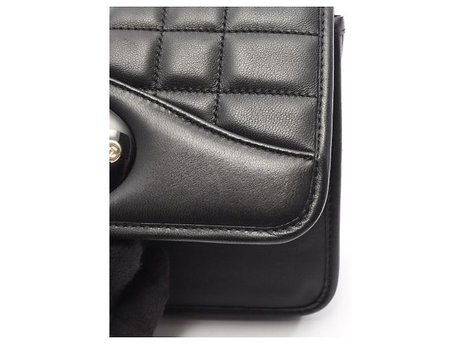 Borsa a tracolla Chanel Chocolate Bar 2.55 - vista 7