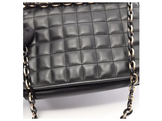 Borsa a tracolla Chanel Chocolate Bar 2.55 - vista 8