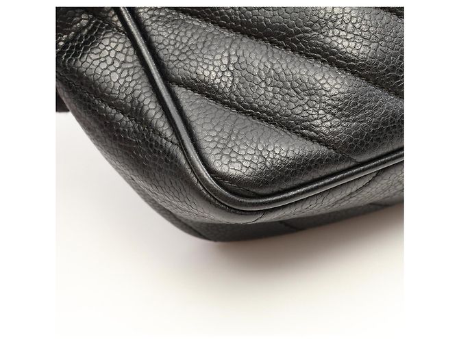 Timeless Bolsa de Ombro Chanel Diamond Stitch com Borla - vista 10