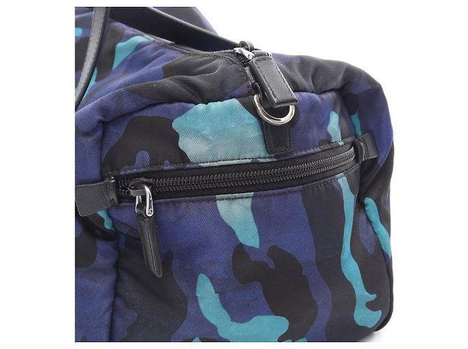 Borsa Tote/Borsa a mano Prada TESSUTO CAMOUFL Camouflage - vista 12