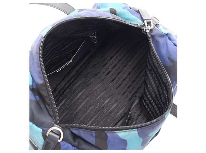 Borsa Tote/Borsa a mano Prada TESSUTO CAMOUFL Camouflage - vista 3