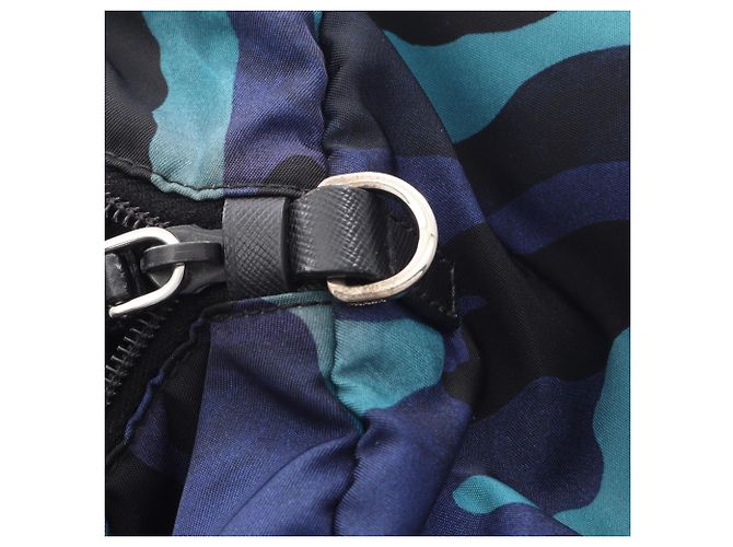 Borsa Tote/Borsa a mano Prada TESSUTO CAMOUFL Camouflage - vista 7