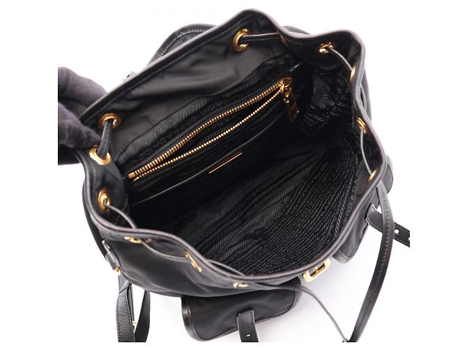 Prada TESSUTO + SOFT CALF Backpack - view 3