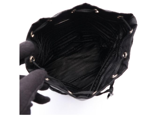 Saffiano Bolsa de Mão Prada VELA em Re-Nylon - vista 3