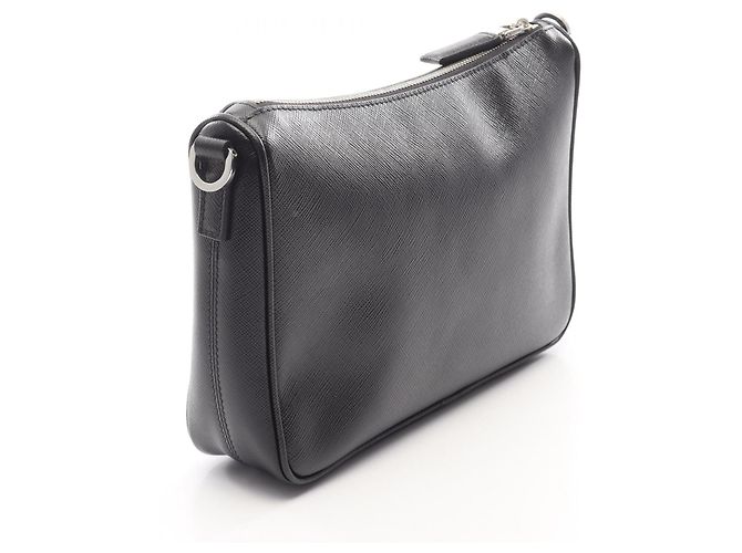 Borsa a tracolla da viaggio Prada Saffiano - vista 2