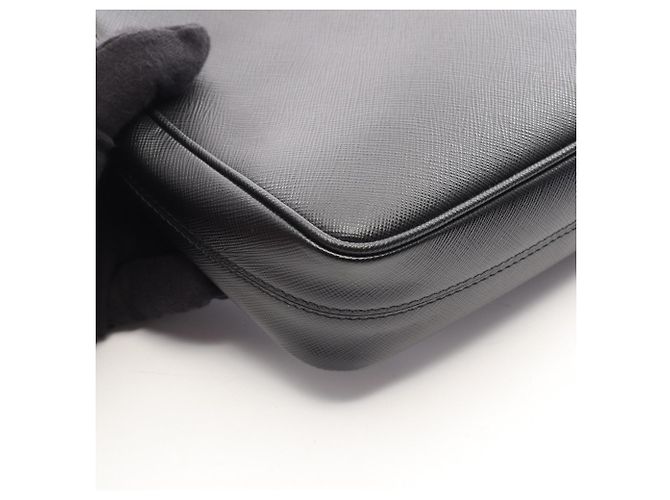 Borsa a tracolla da viaggio Prada Saffiano - vista 5