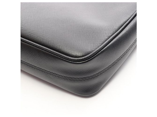 Borsa a tracolla da viaggio Prada Saffiano - vista 6