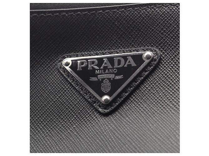 Borsa a tracolla da viaggio Prada Saffiano - vista 8