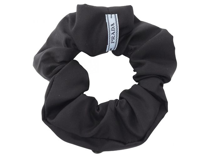 Scrunchie Prada Re-Nylon Black - vista 2