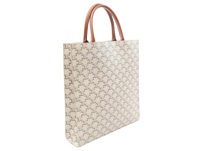 Céline Saco Tote Celine Medium Vertical Cabas Triomphe - vista 2