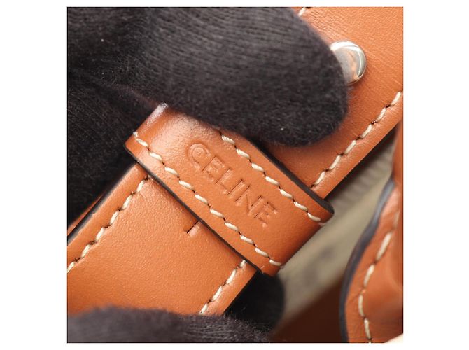 Céline Saco Tote Celine Medium Vertical Cabas Triomphe - vista 4