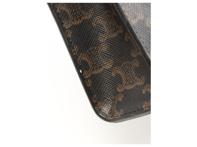 Céline Celine Mini Vertical Cabas Triomphe Bolsa de mão 2-Way - vista 8