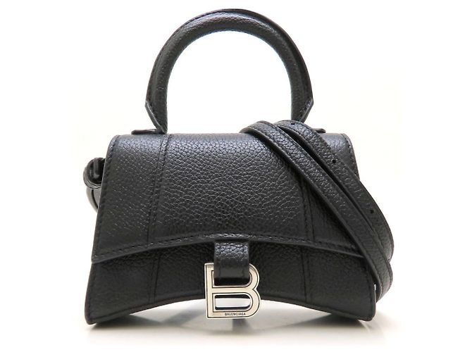 Borsa Balenciaga Hourglass Mini Top Handle Bag - vista 2