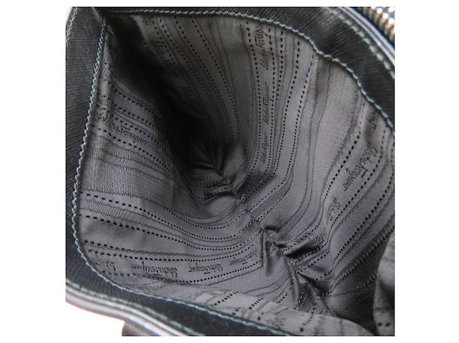 Borsa in pelle nera Salvatore Ferragamo - vista 10