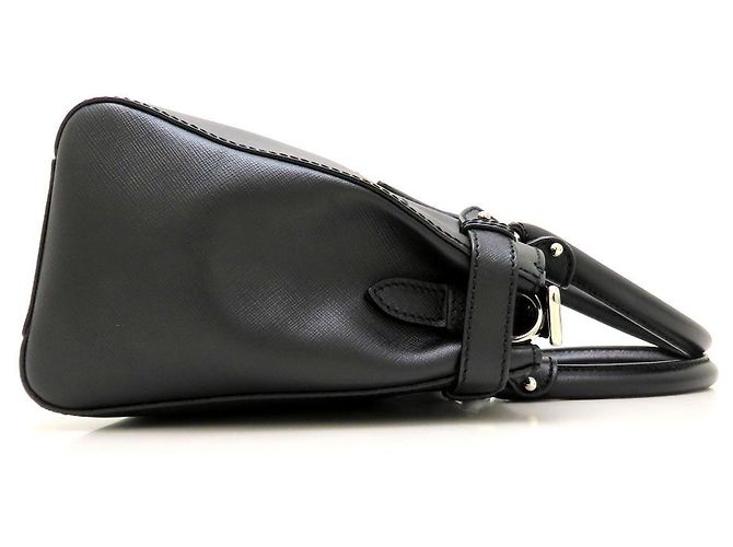 Borsa in pelle nera Salvatore Ferragamo - vista 3