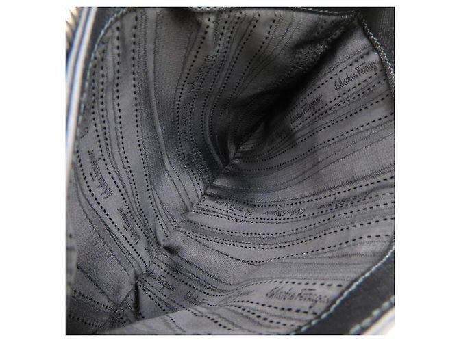 Borsa in pelle nera Salvatore Ferragamo - vista 9